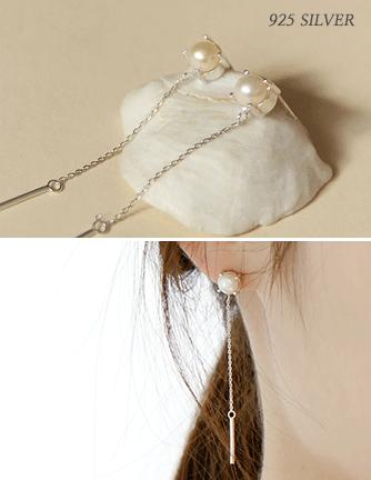 [Bloome the j] drop series earring (2Type)