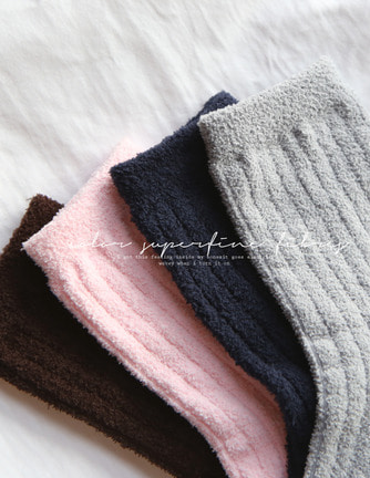 color superfine fibres socks