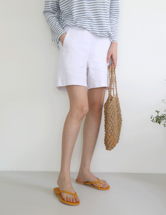 [SALE]kite linen short-pants