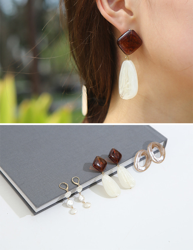dual earring (3 TYPE)