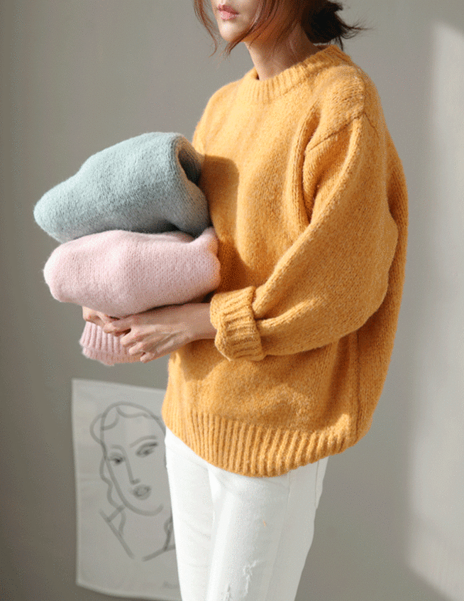 cotton candy knit