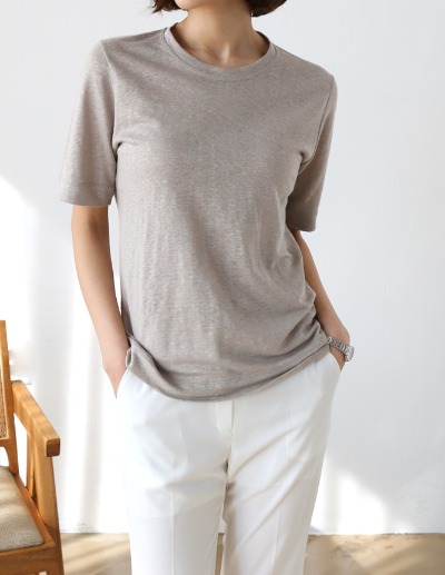 [SALE]rookie linen t-shirt