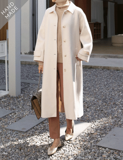 long handmade coat