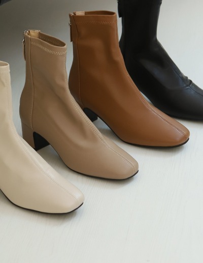 leather ankile boots
