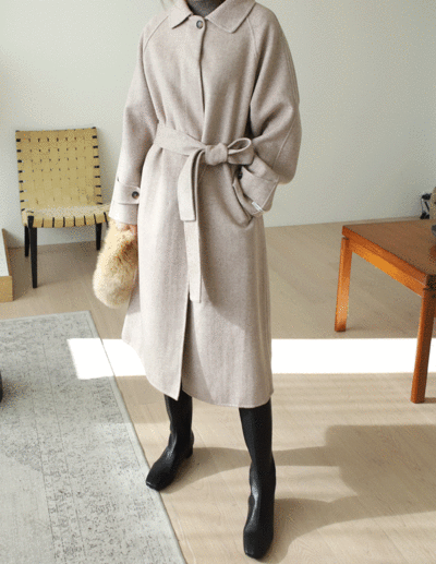 handmade single coat (ver. HERRINGBONE)