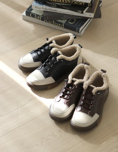 leather dumble sneakers