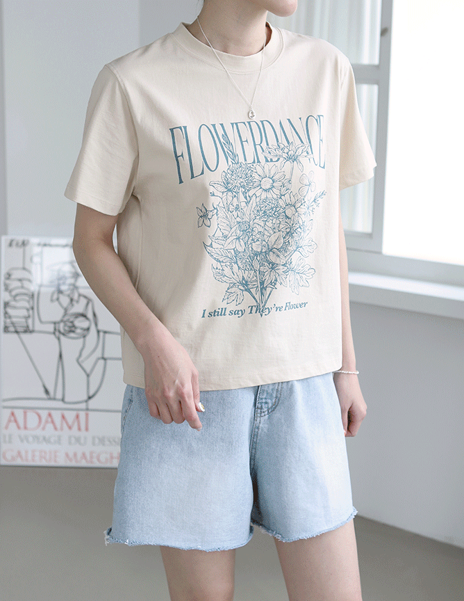 flower dance t-shirt