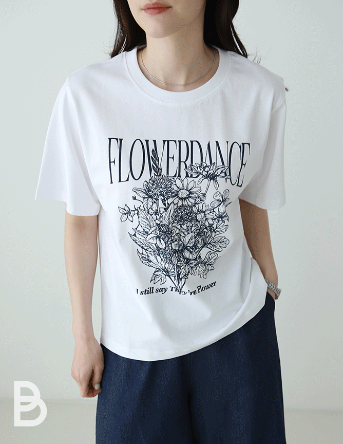flower dance t-shirt (ver. 2)