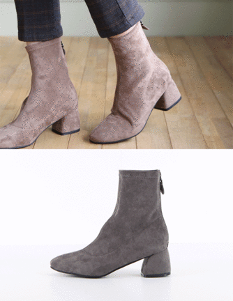 alla suede ankle boots