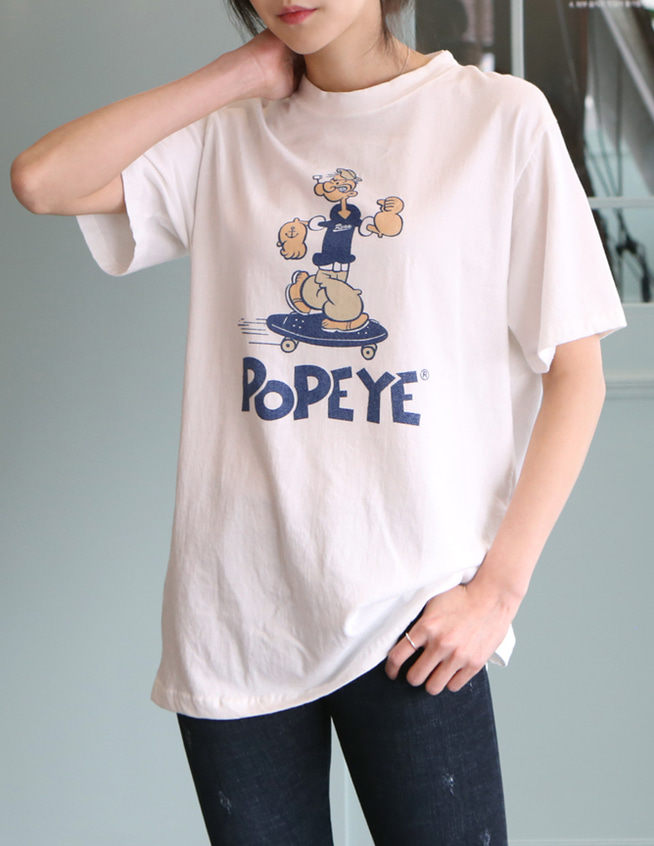 [SALE]boxy popeye t-shirts