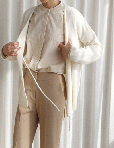 [SALE]cashmere wrap cardigan