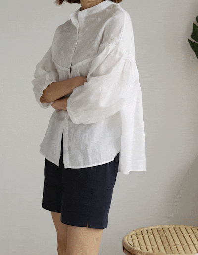 tasha linen blouse