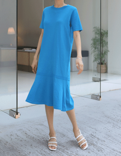 [SALE]color knit dress